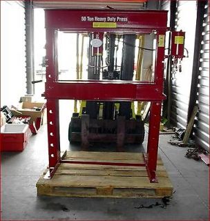 50 Ton Hydraulic Shop Press USA Made also 20 ton 40 ton 100 ton 150 t 