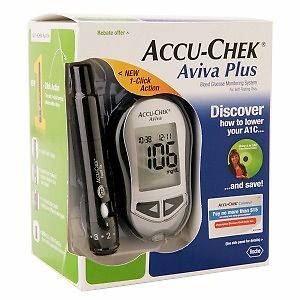 ACCU CHEK Aviva Blood Glucose Meter Complete Kit  In U.S