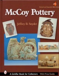 McCoy Pottery $ Book Brush Vase Cookie Jar Planter