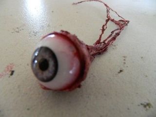 HALLOWEEN HORROR Movie PROP RIPPED OUT EYEBALL Gray