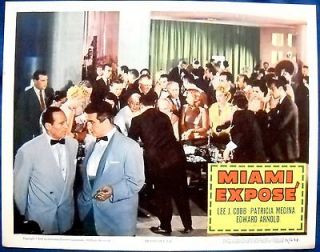   EXPOSE MOVIE POSTER Illegal Gambling Salon w/Roulette Wheel Card