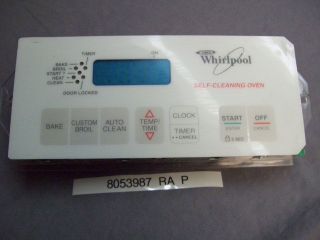 8053987 RANGE ELECTRONIC CONTROL BOARD WHIRLPOOL USED PART pc