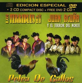LOS TERRIBLES & JUAN ACUNA   PELEA DE GALLOS [CD NEW]
