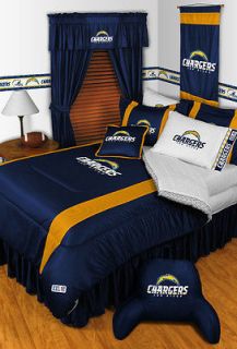 NFL San Diego Chargers Sidelines Bed in Bag