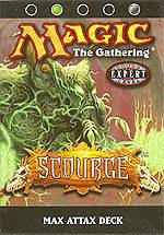 MTG Magic the Gathering Scourge Max Attax Theme Deck NEW SEALED