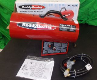 Reddy Heater 35,000 BTU Propane Forced Air Heater RLLP35A Portable