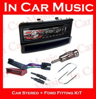 Ford Focus Car Stereo Fitting Kit with Pioneer CD Player  USB Aux 