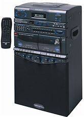 Vovopro DVD DUET II Package CD G Karaoke Machine System w/2 Mics 
