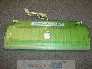   Macintosh M2452 LIME/GREEN G3/G4/G5 USB Wired Mac Keyboard Tested