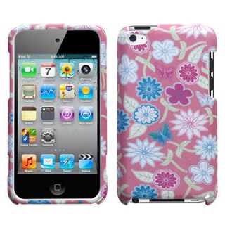 Apple iPod Touch iTouch 4th Gen Stitching Garden Snap On Protector 