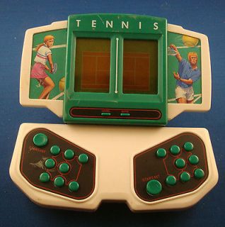 TENNIS ELECTRONIC HANDHELD ARCADE MACHINE SYSTEM TABLE TOP TRAVEL 