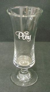 PONY SHERRY SMALL HORSE HOME BAR PUB GLASS SCHOONER USED