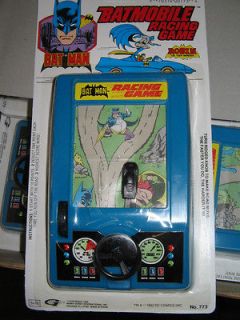 Batman Batmobile racing game MOC vintage unused 1988