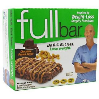 FullBar Weight Loss Bars (6)   Peanut Butter Crunch or Chocolate 