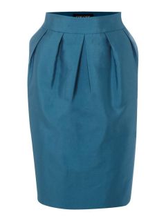 Episode Structured Tulip Skirt In Blue From 
