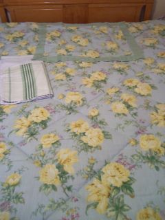 Laura Ashley LifeStyle Garden Trellis Twin Comforter Set