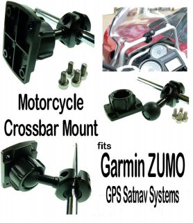   Crossbar Rail Mount fits Garmin Zumo 220 400 500 550 660 GPS SatNav