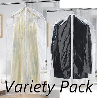   Double Thick Strong Clear See Through Plastic Suit Garment Covers Bags