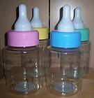 New 14 Baby Shower Empty Bottle Bank, Party Favor, Blue, Pink, Green 