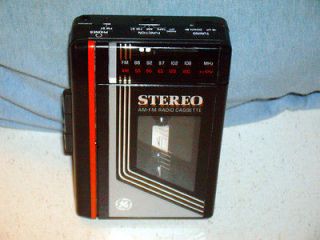 General Electric GE AM/FM Stereo Radio Cassette Player 