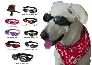Doggles ILS Dog Goggles UV Sunglasses ALL SIZES Eye Protection Lens 