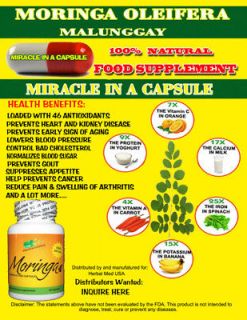 moringa oleifera in Dietary Supplements, Nutrition