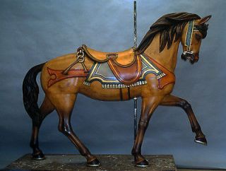 Antique Folkart Carousel horse 1905 PTC #9 stander Pine Grove PA