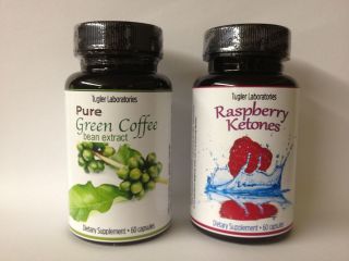 Raspberry Ketones 1000mg & Green Coffee Bean Ext. Dr OZ rasberry free 