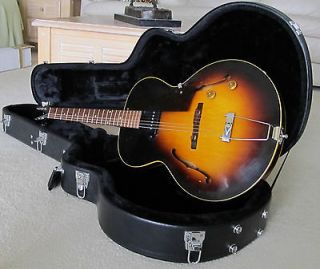   OLD 1958 GIBSON HOLLOW BODY ARCHTOP THINLINE ES125T ELECTRIC GUITAR