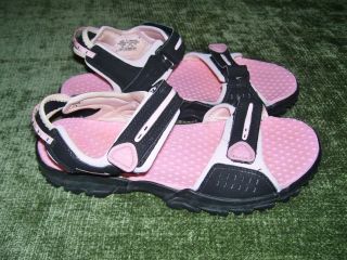 Youth Girls Nike ACG pink sandals shoes size 6Y