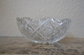 Pottery & Glass  Glass  Glassware  Cut Glass  American Brilliant 