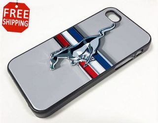 FORD MUSTANG American Car Logo iPhone 5 Case Apple Phone Hard Cover 