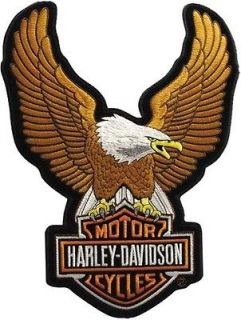 Harley Davidson XL american Upwing Eagle with bar Shield Back patch 