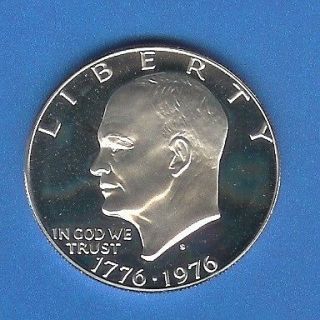 1976 silver dollar in Eisenhower (1971 78)