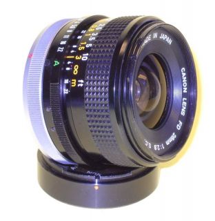 Canon Lens FD 28mm 12,8 in extremely good condition
