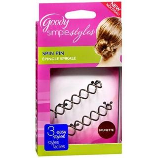 Goody Hair Accessories   Spin Pin, Claw Clips, Elastics, Bobbies 