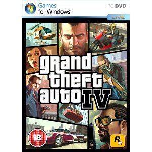 Grand Theft Auto 4 IV Original Sealed PC Game DVD GTA 4 IV