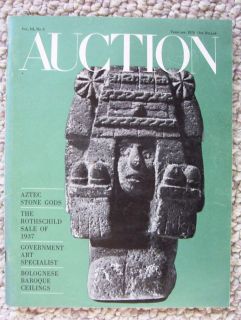   February 1970 Aztec Stone Gods Government Art Bolognese Baroque