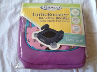 Graco Backless Booster Seat Cover Replacement Child Purple 