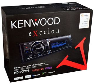 KENWOOD KDC X996 CD///USB/PANDORA/FM/iPod/iPhone Built in Bluetooth 