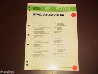 stihl trimmer parts in String Trimmer Parts & Accs