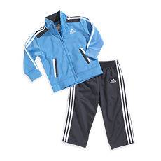   NWT Boy Jacket Pant Top Track Suit Light Blue Gray 12 18 24 3 3T 4 4T