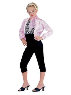 50s Babe Pink Lady Ladies Jacket Grease Sandy Dress Up Halloween 