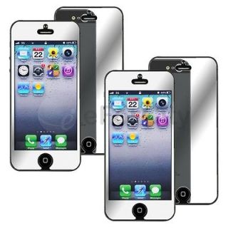 Mirror Reflect Screen Protector Film Shield For Apple iPhone 5 5G 