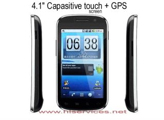 A1000 android 2.2 cell smart phone GPS quad band GSM 4.1 touch screen 