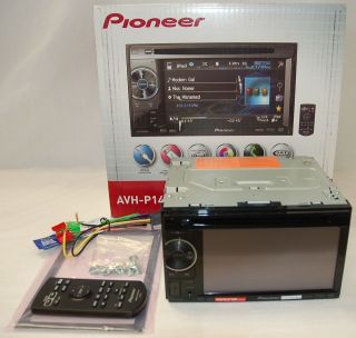 Pioneer AVH P1400DVD HD Radio Receiver Car Deck Bluetooth iPod Ready 