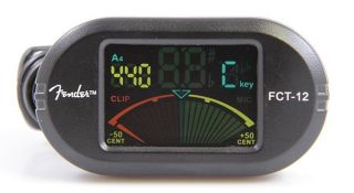 Fender Accessories FCT 012 Clip on Color Tuner (FCT 012 Color Clip On 