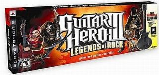 Guitar Hero III Legends of Rock (PS3)   BRAND NEW, FACTORY SEALED