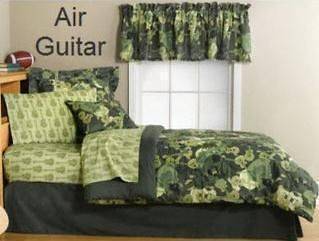   ((10pc Comforter & Sheets & Valance Set Double   Guitar AAA