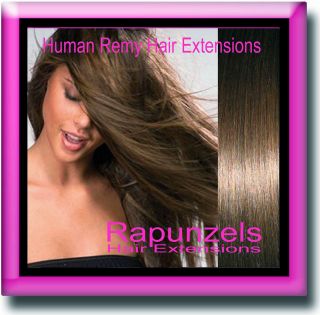 16, 20, 24 HUMAN REMY HAIR EXTENSIONS WEFT/WEAVE IN MEDIUM BROWN 4